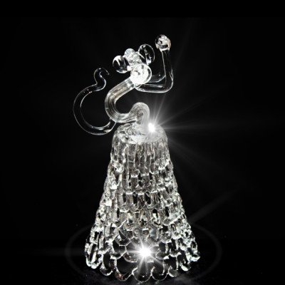 GH-XL030 Колокольчик хрустальный «Обезьяна», большой, Гусь Хрустальный