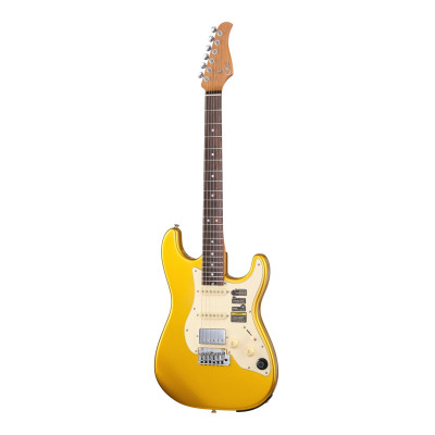 S800-Standard-800-GD Электрогитара с встроенным процессором, золотистая, GTRS