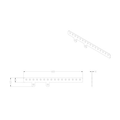 SVS Audiotechnik CASCADE 206A Flybar Рама для подвеса линейного массива CASCADE 206A