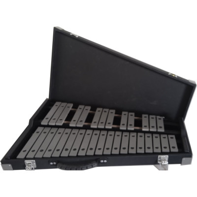 SG32С-B Колокольчики оркестровые 2,5 октавы, цвет черный, с кейсом, Sinkopa