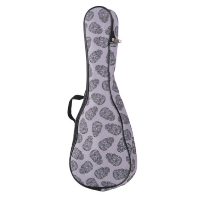 MZ-ChUS21-2skull2 Чехол для укулеле 21", MEZZO
