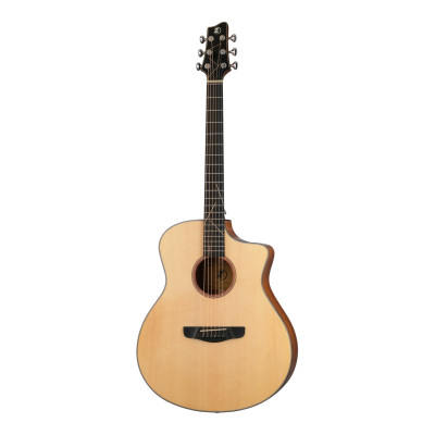 2101-N Акустическая гитара, с вырезом, цвет натуральный, IZ
