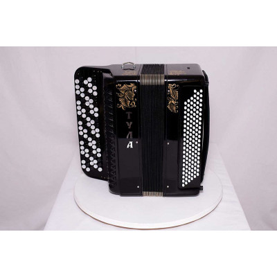 BN-50-BK Баян ученический двухголосный 92/55х120/50-II с готово-выборным акком, Тульская Гармонь