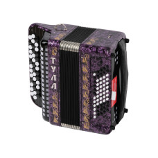 BN-42-PR Баян "Тула" 40х60-1, детский, фиолетовый, Тульская Гармонь