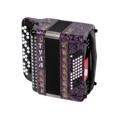 BN-42-PR Баян "Тула" 40х60-1, детский, фиолетовый, Тульская Гармонь