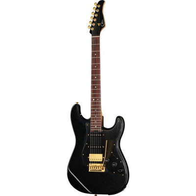 S900-Standard-900-650-PBK Электрогитара с встроенным процессором, черная, GTRS