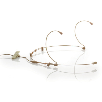 JTS CM-804iF Микрофон, гарнитура головная, сверхминиатюрный, 60Гц-15кГц, mini XLR, цвет бежевый