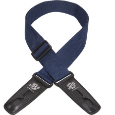 LIS-004-P2-NVYBLU Poly Pro Series Ремень для гитары с блокировкой, синий, Lock-It Straps, D'Andrea