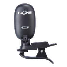 FZONE FT-16 Тюнер хроматик, дисплей многоцветный, прищепка, черный, опт 1 шт