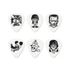 Dunlop BL113 Frank Kozik Series 2 набор медиаторов с оригинальной графикой, материал Tortex (432шт)