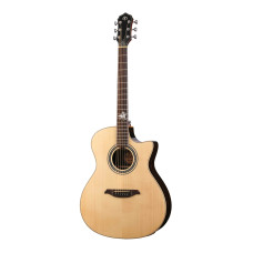 GAC-16E Электро-акустическая гитара, с чехлом, Mollo Guitar
