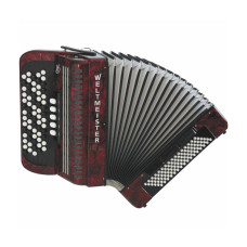 Romance703-III-96/70-RD Romance 703 Аккордеон кнопочный 70/96/III/5/3, красный, Weltmeister Romance703-III-96/70-RD Romance 703 Аккордеон кнопочный 70/96/III/5/3, красный, Weltmeister