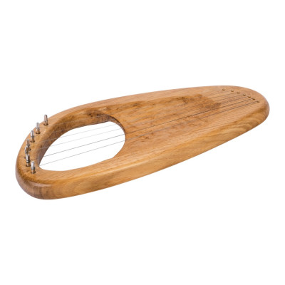 GU-20.63.07.11100 Лира с игровым окном 7 струн, светлая, Гусельник