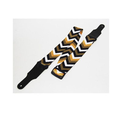 FL40207PA PolyArt Ремень для гитары, полиэфир, зиг-заг, Fidel