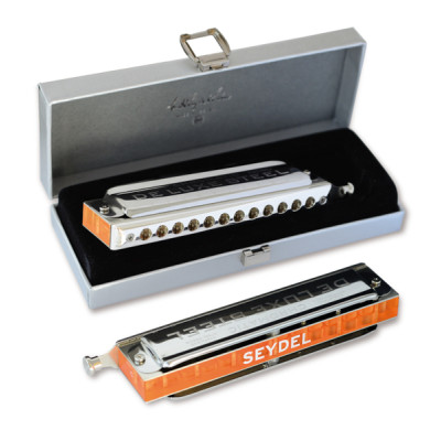 54488C De Luxe Steel Orchestra C Губная гармошка хроматическая, Seydel Sohne