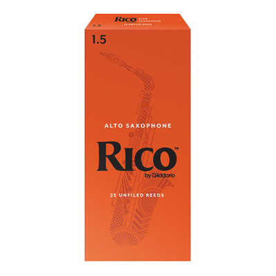 RJA2515 Rico Трости для саксофона альт, размер 1.5, 25шт, Rico