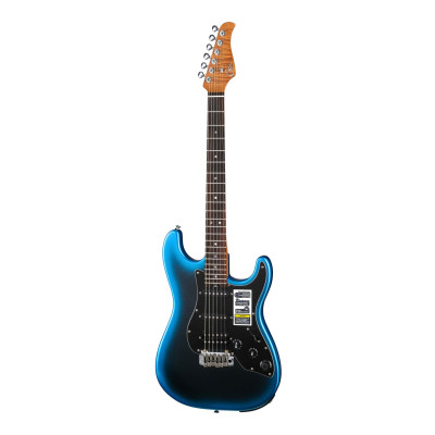P800-Professional-800-DN Электрогитара с встроенным процессором, синяя, GTRS