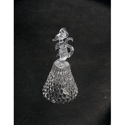 GH-M028 Колокольчик хрустальный «Мышка», средний, Гусь Хрустальный