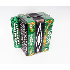 S6XL-A-GR Гармонь "Чайка 204" 25х25-II, зеленая, Шуйская гармонь S6XL-A-GR Гармонь "Чайка 204" 25х25-II, зеленая, Шуйская гармонь