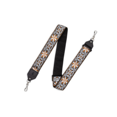 M10HT-13 Folk Series Ремень для банджо, рисунок Yellow flower, Levy's