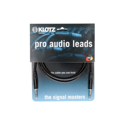 B4PP1K0200 Коммутационный кабель Jack 6.35мм, 2м, балансный, Klotz