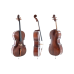 GEWA Concert Cello Rubner Dark Red 4/4 виолончель 4/4
