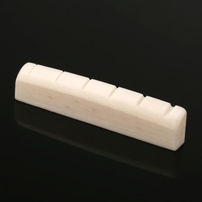 MX1004-2 Порожек для электрогитары гитары LP(44.07х4.98х9.3), кость, 2шт, Musiclily