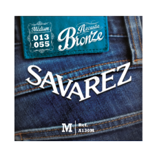 Струны для акустической гитары SAVAREZ A130M Acoustic Bronze .013-.055