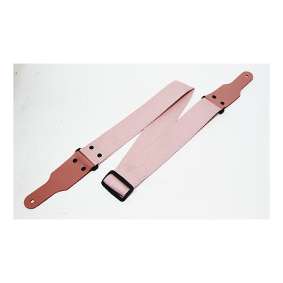 FL00171C Cotton Ремень для гитары, хлопок, розовый, Fidel