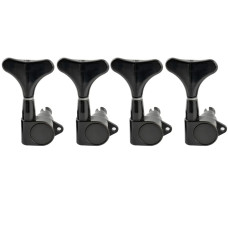 MX1358BK-4 Колки для бас-гитары 4п, черные, Musiclily