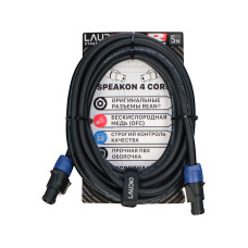 LA-R-SC4/5 - STAGE SERIES (REAN), Акустический кабель, SpeakON, 4 проводника, 5 метров, LAudio
