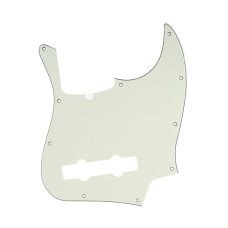 MX1393IV Пикгард для 5-струнной бас-гитары Jazz Bass, 3 слоя, слоновая кость, Musiclily