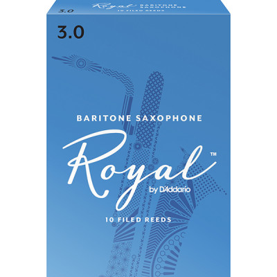 RLB1030 Rico Royal Трости для саксофона баритон, размер 3.0, 10шт, Rico