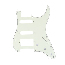 MX1382IV Пикгард для гитары Fender Stratocaster HSS, 3 слоя, слоновая кость, Musiclily
