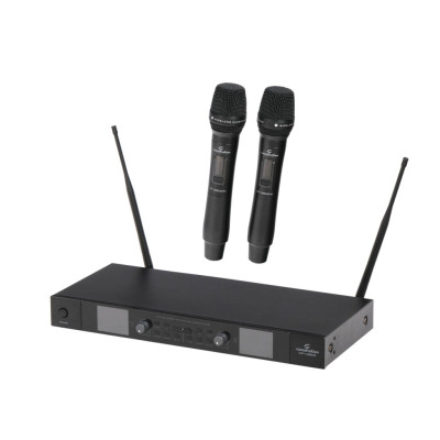 WF-U2602HH Беспроводная микрофонная система, 2 ручных передатчика, Soundsation