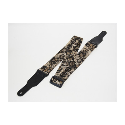 FL40213PA PolyArt Ремень для гитары, полиэфир, саблезуб, Fidel