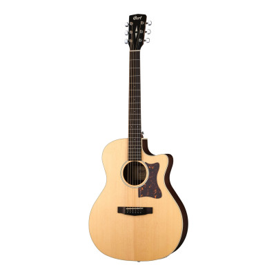 GA1E-OP Grand Regal Series Электро-акустическая гитара, цвет натуральный, Cort