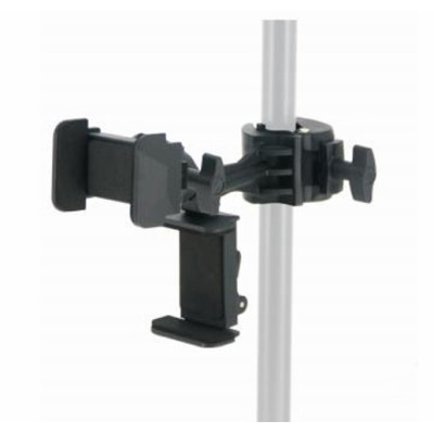 XLT1201B Держатель для смартфона и внешнего аккумулятора на стойку, Superfix