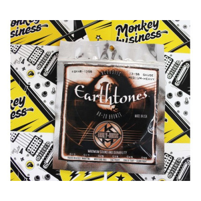 Kerly KQXAB-1356 Earthtones 80/20 Bronze Tempered струны для акустической гитары