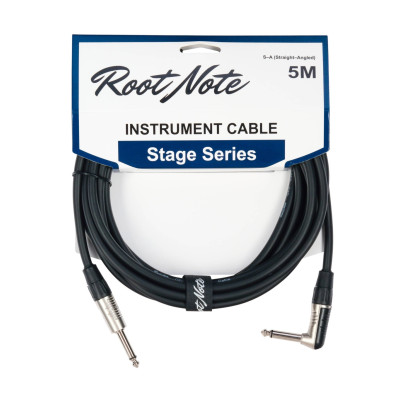 RN-IC-SA-5M Кабель инструментальный, прямой/угловой, 5м, Root Note
