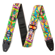 ILD08 I Love Dust Hourglass Ремень для гитары, Dunlop ILD08 I Love Dust Hourglass Ремень для гитары, Dunlop