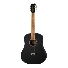 D-Black Гитара акустическая, черная, Кунгурская Акустика