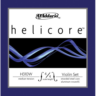 H310W-4/4M HELICORE Комплект струн для скрипки D`Addario