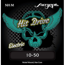 NH-M Medium Hit Drive Комплект струн для электрогитары, 10-50, Мозеръ NH-M Medium Hit Drive Комплект струн для электрогитары, 10-50, Мозеръ