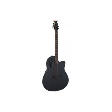 Ovation 1778TX-5-G Elite TX Mid Cutaway Black Textured электроакустическая гитара, цвет черный текстурированный