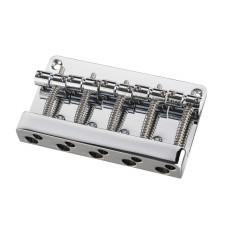 BB509-CR Бридж (струнодержатель) для 5-струнной бас-гитары, хром, Paxphil