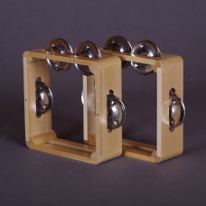 MS-RZ-TB-02 Тамбурин из массива березы д.15см, Мастерская Сереброва