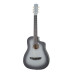 ACD-41A-79-G Акустическая гитара, с вырезом, серый санберст, АККОРД