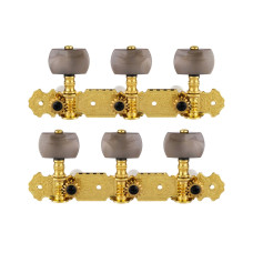 AOS-020B4P Комплект колковой механики на классическую гитару, позолоченный, Alice