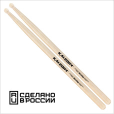 7KLHBMR Marching Барабанные палочки, граб, деревянный наконечник, Kaledin Drumsticks